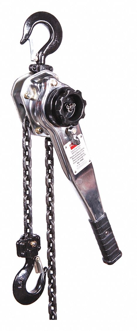 K9270 Lever Chain Hoist 3000 lb Lift 10 ft.
