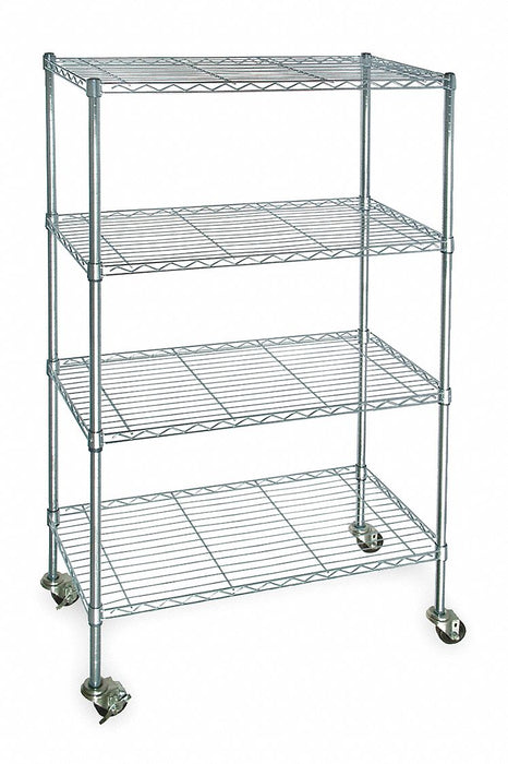 Wire Shlvng 18x68x36in Shlf Cap 150lb