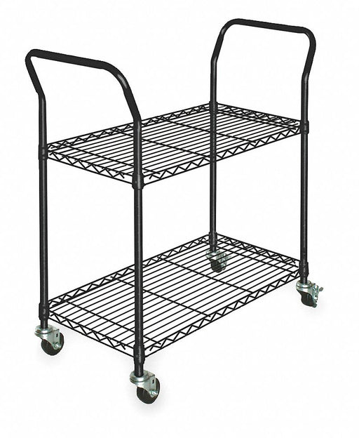Wire Cart 2 Shelf L41 x W24 x H39 In.