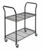 Wire Cart 2 Shelf L41 x W24 x H39 In.