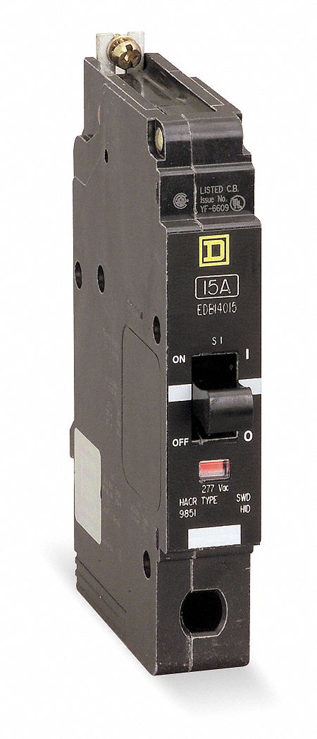 Circuit Breaker 45A Bolt On 277V 1P