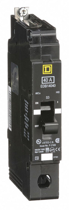 Circuit Breaker 40A Bolt On 277V 1P