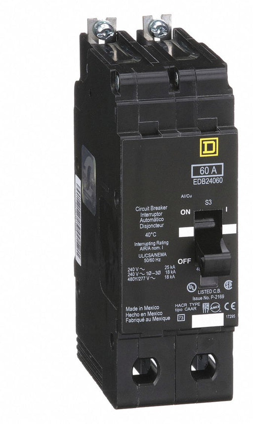 Circuit Breaker 60A Bolt On 277/480V 3P