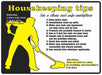 Safety Poster 17 in x 22 in Plastic