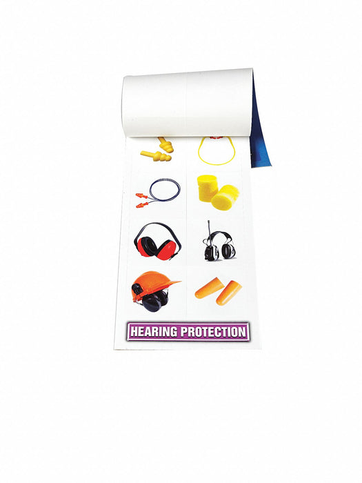 Label Booklet 10in x 5in Adhesive Vinyl
