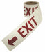 Floor Tape Red/White 3 inx15 ft Roll