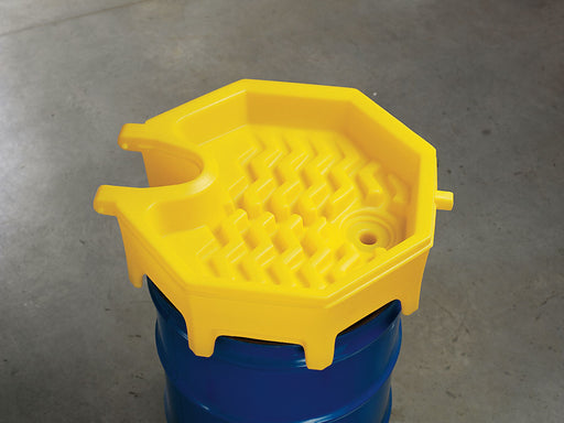 Drum Funnel Yellow Polyethylene NPT
