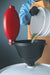 Drum Funnel with Lid Black PE NPT