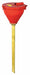 Self Closing Funnel Red GalvStl NPS/NPT