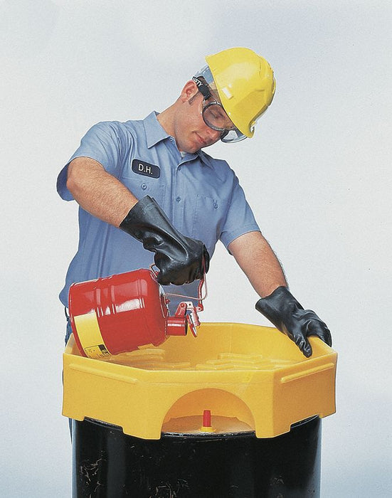 Drum Funnel Yellow Polyethylene NPT
