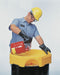 Drum Funnel Yellow Polyethylene NPT