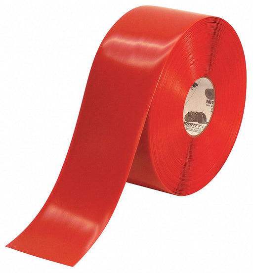 E3477 Floor Tape Red 4 inx100 ft Roll