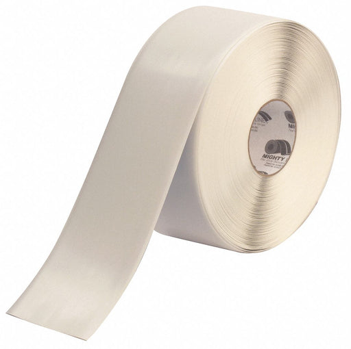E3477 Floor Tape White 4 inx100 ft Roll
