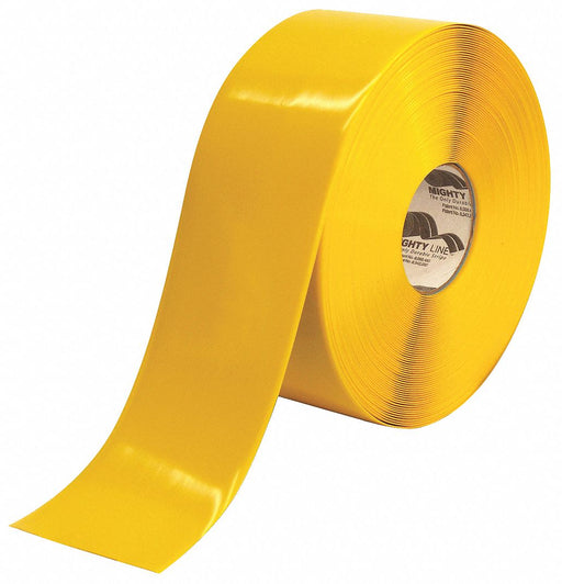 E3477 Floor Tape Yellow 4 inx100 ft Roll