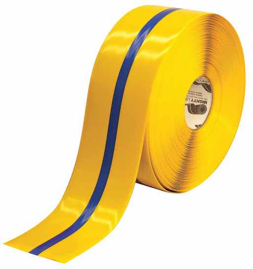 K3727 Floor Tape Blue/Yellow 4 inx100 ft Roll