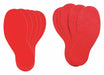 Floor Tape Red 3.75inx11 7/8in Foot PK10