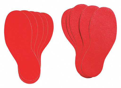 Floor Tape Red 3.75inx11 7/8in Foot PK10