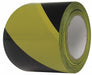 Floor Tape Black/Yellow 3 inx108 ft Roll