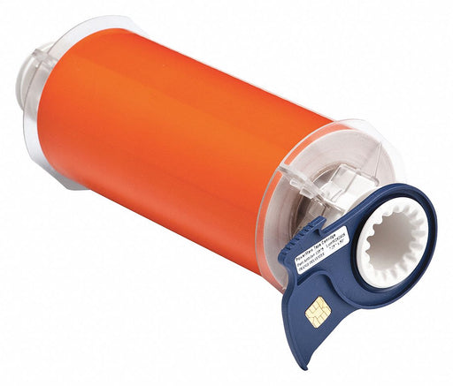 D9015 ContinuousLabelStock Orange Gloss 6inW