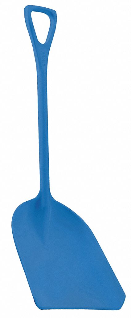 E9549 Hygienic Shovel 42 1/2 in L D Handle