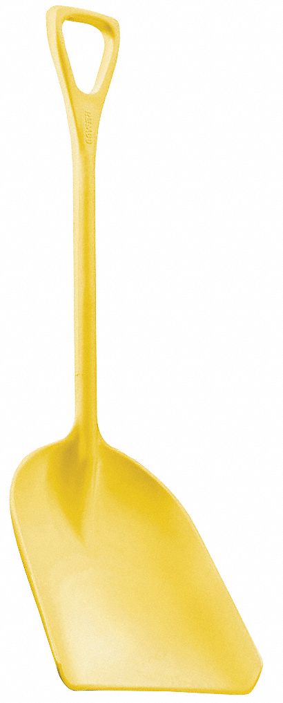 E9549 Hygienic Shovel 42 1/2 in L D Handle