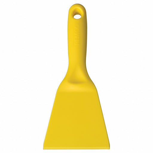 F9102 Small Hand Scraper Yellow 3 x 8 In