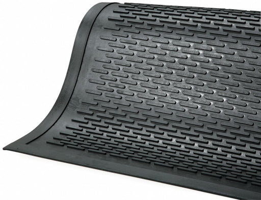 Rubber Entrance Mat Black 3ft. x 5ft.
