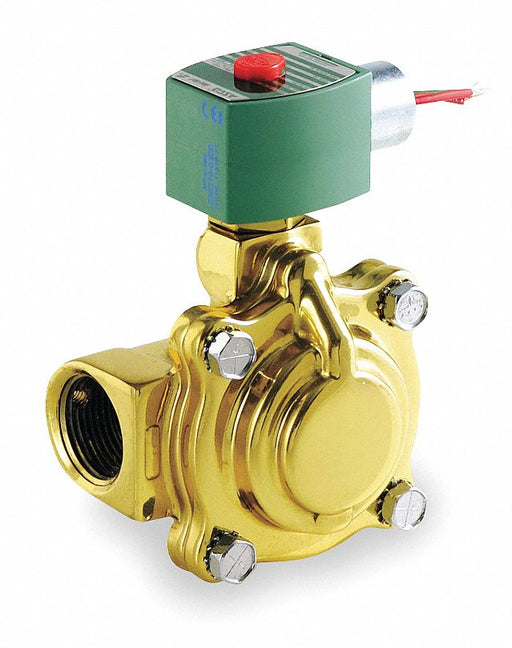 Solenoid Valve Brass NC Air Inert Gas