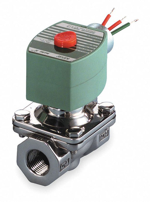 Solenoid Valve SS NC Air Inert Gas