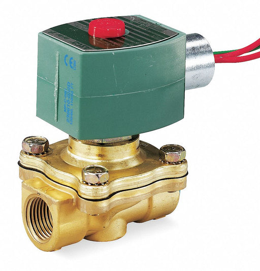 Solenoid Valve Brass NC Air Inert Gas