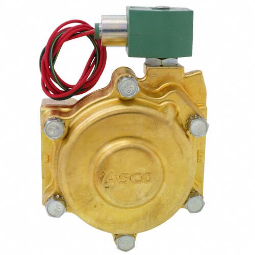 Solenoid Valve Brass NC Air Inert Gas