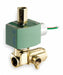 Solenoid Valve with ManualOperator Brass