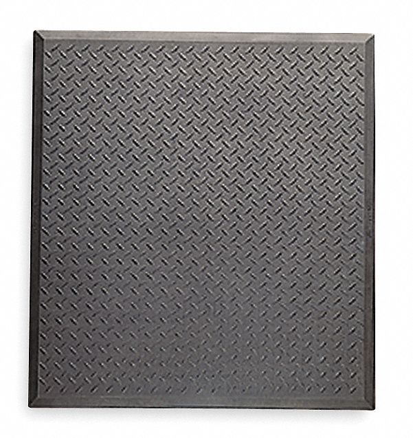 Antifatigue Mat Black 3ft. x 2ft. 7 
