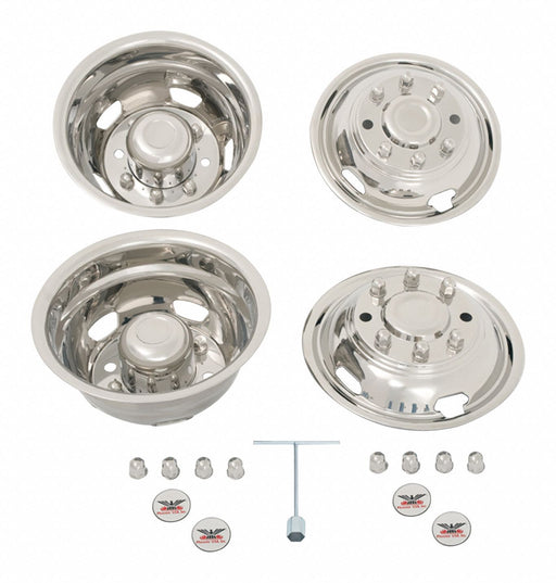 Dual Wheel Simulators Full Set 19.5 In