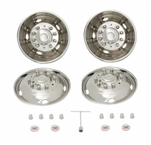 Dual Wheel Simulators Full Set 19.5 In