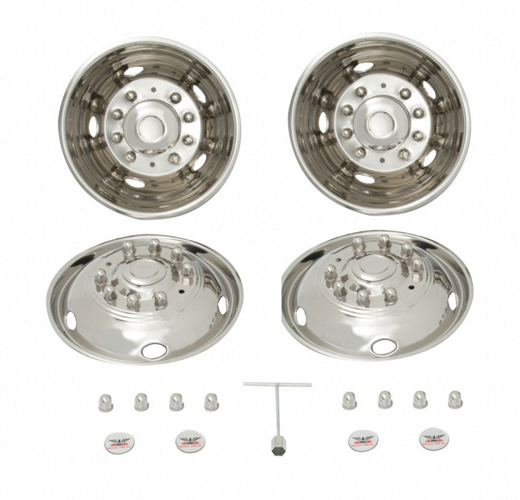 Dual Wheel Simulators Full Set 19.5 In
