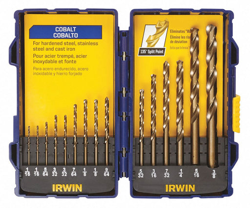 Jobber Length Drill Set 15pc HSS