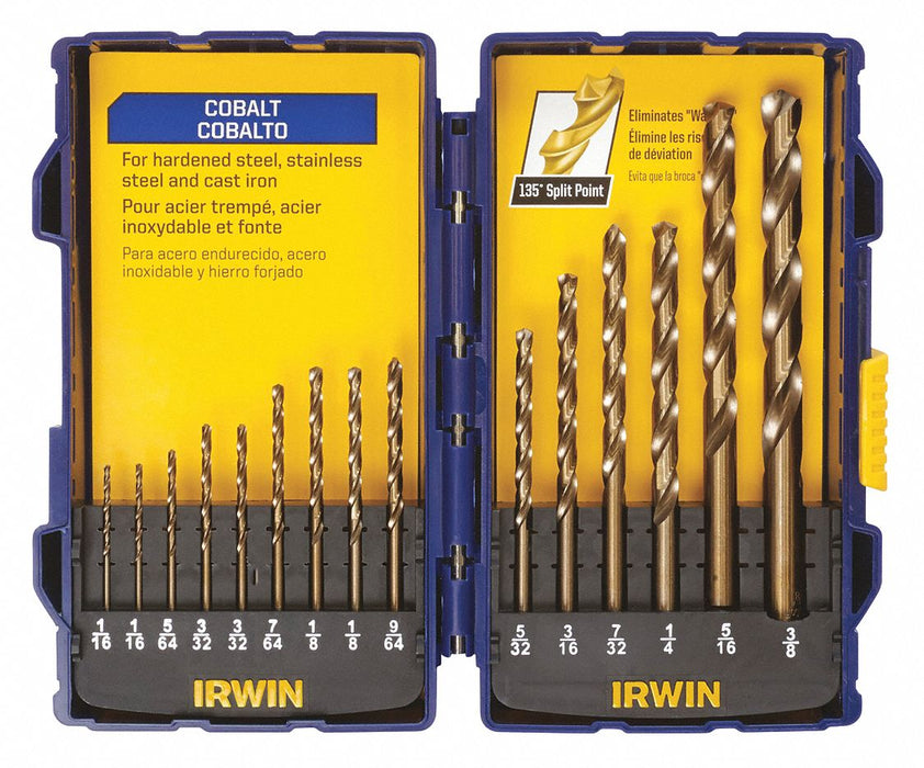Jobber Length Drill Set 15pc HSS