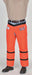 E6869 Chain Saw Chaps Orange 33 in L