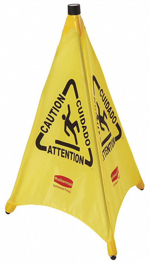 Soft Safety Sign Yellow 30 in H