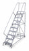 Rolling Ladder Hndrl Pltfm 100 In H