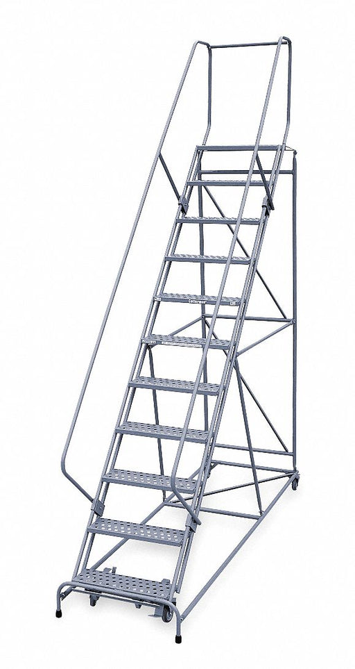 Rolling Ladder Hndrl Pltfm 110 In H