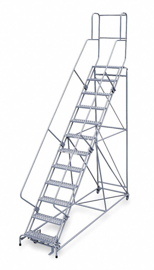 Rolling Ladder Hndrl Pltfm 120 In H