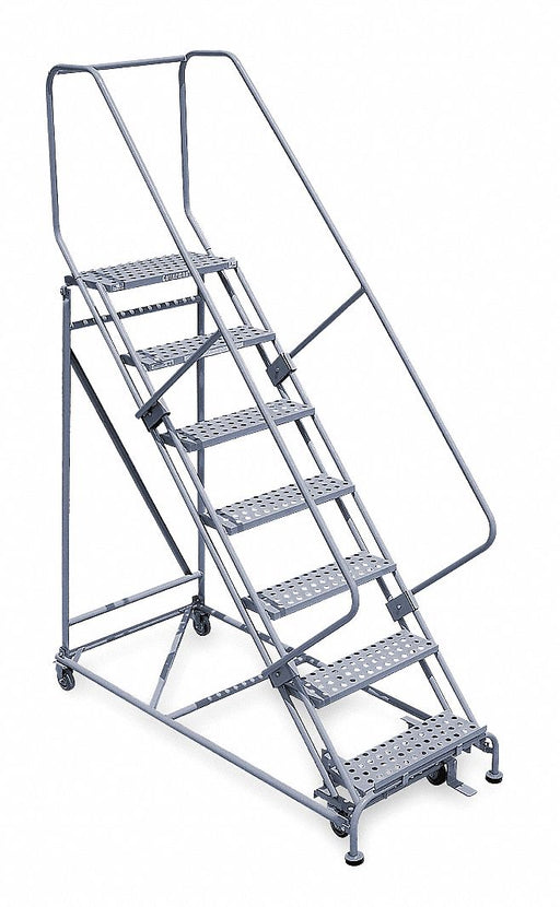 Rolling Ladder Hndrl Platfm 70 In H