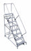 Rolling Ladder Hndrl Platfm 80 In H