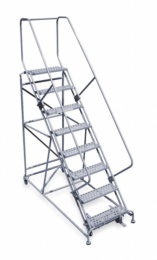 Rolling Ladder Hndrl Platfm 80 In H