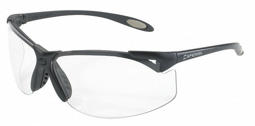 Safety Glasses Clear Anti-Fog Black