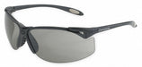 Safety Glasses Gray Hard Coat Black