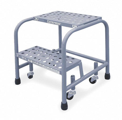 Rolling Ladder Welded Platform 20In H
