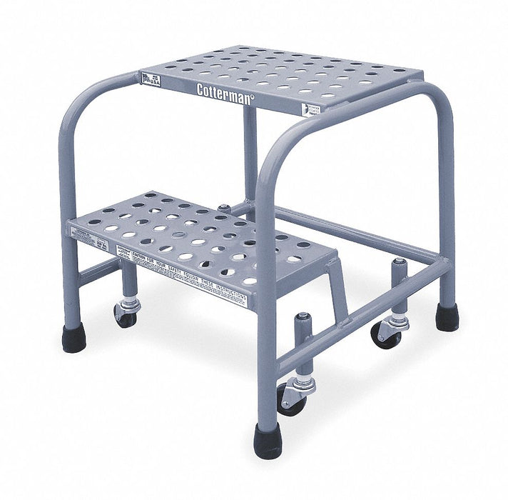 Rolling Ladder Welded Platform 20In H